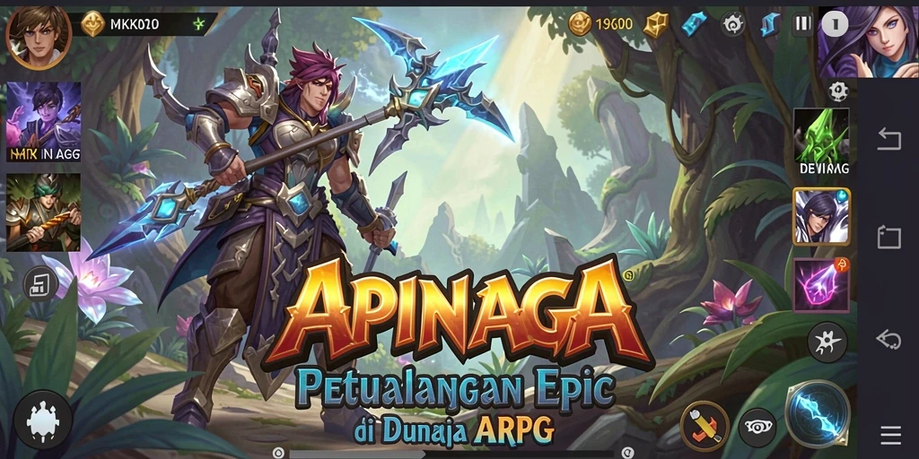 Gameplay ARPG yang mendebarkan dengan karakter yang dapat dikustomisasi.