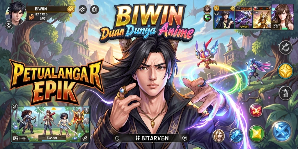 Tampilan seru gameplay BIWIN yang penuh aksi