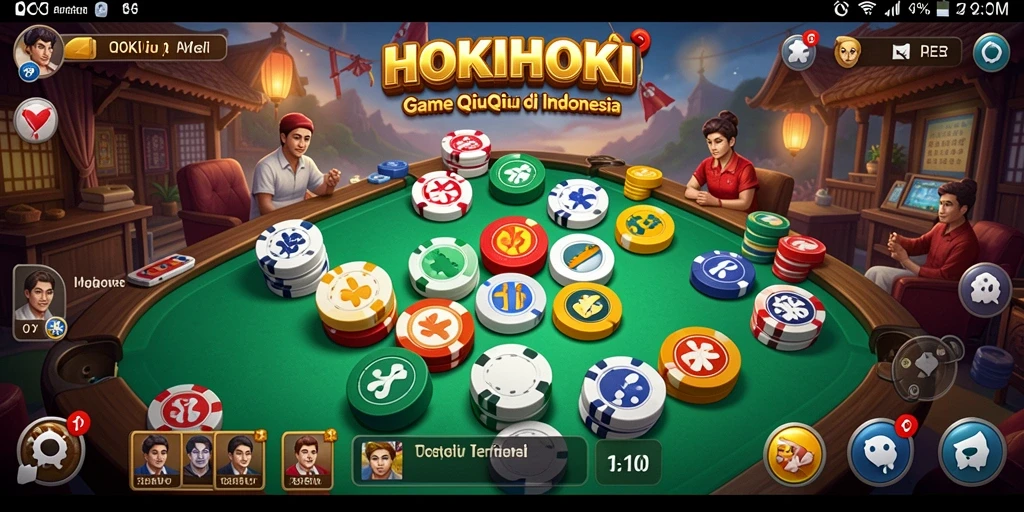 Gameplay menarik dari HOKIHOKI dalam pertarungan QiuQiu.