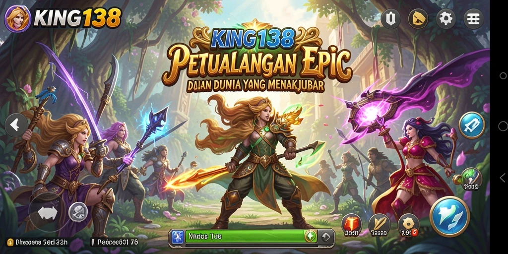 Tampilan memukau dari gameplay petualangan KING138 yang mendebarkan.