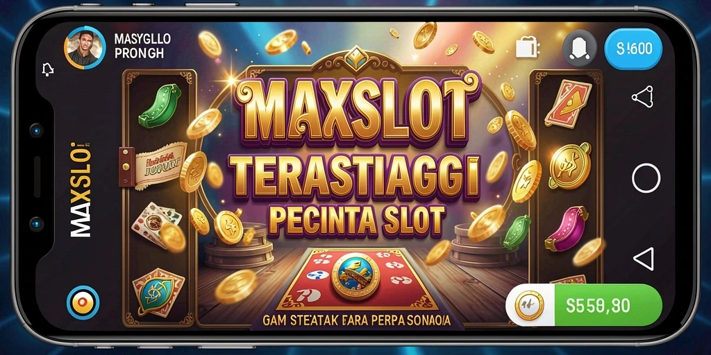 Tampilan gameplay seru di MAXSLOT dengan mesin slot menarik.